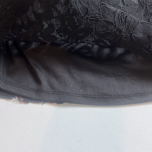 Socialite Set Of 2 Tank Top Camisole Black / Beige All-Lace V-Neck Size Medium - Picture 12 of 13